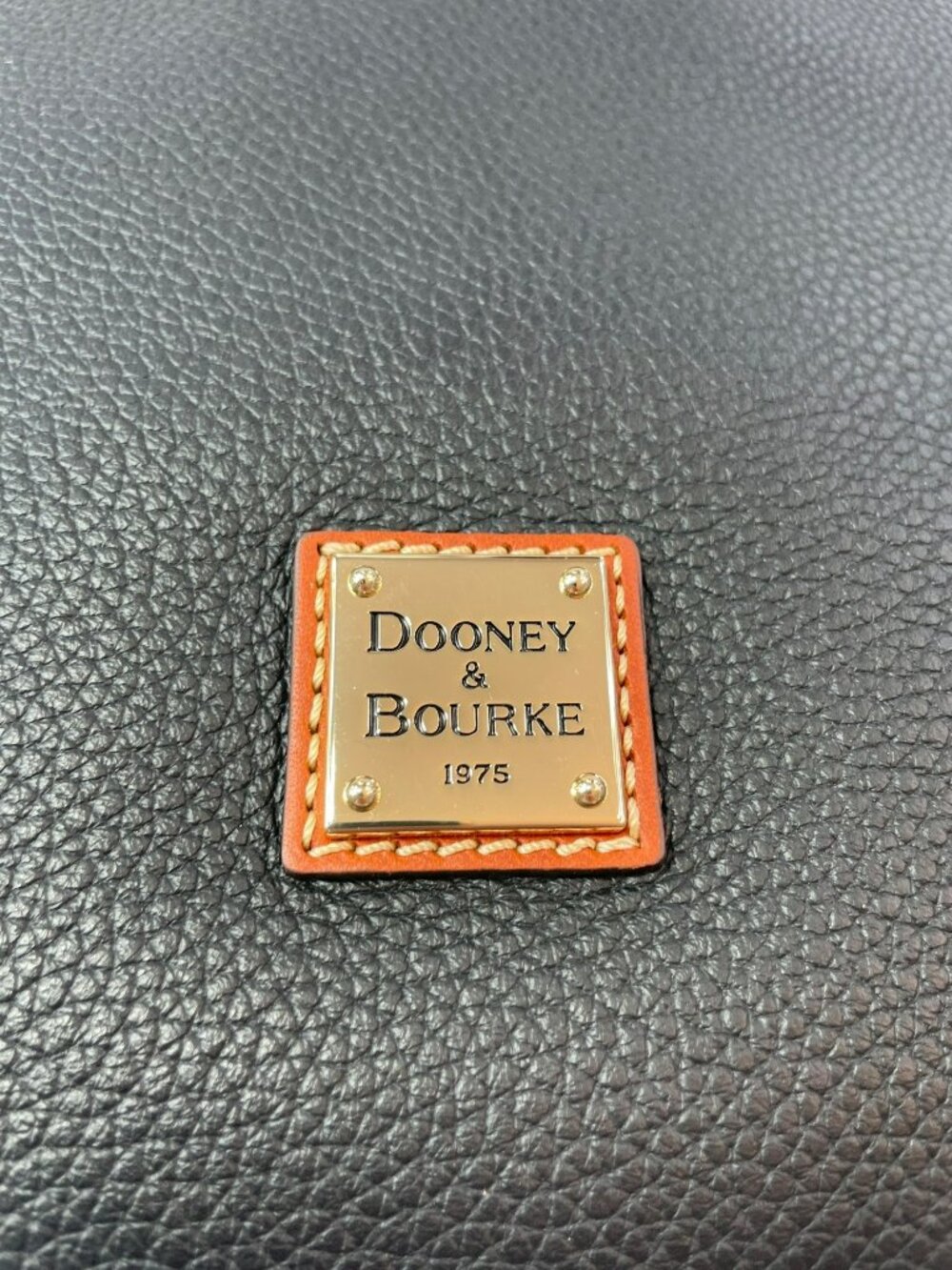 Dooney & Bourke Randy Black Leather Bag Braided Strap Tassels MSRP$268 NWT - Picture 2 of 13